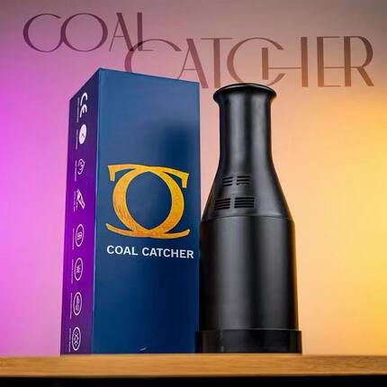 Coal Catcher 阿拉伯水烟抽吸器风机 抽碳灰清扫快速加热椰炭吸