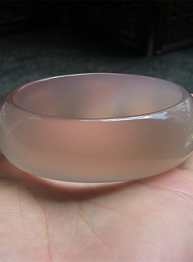 天然巴西玛瑙手镯/加宽加厚/原色无忧化/水润通透玉髓2188