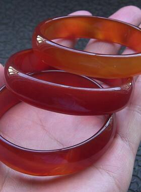 瑕疵品专区小口径天然玛瑙手镯