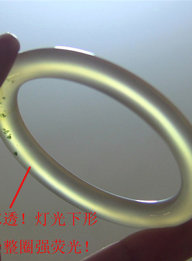 天然巴西玛瑙手镯/复古圆条/绿水草玉髓/原色高冰透强荧光711