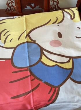 纯棉40支被套卡通小仙女透气吸汗双人AB面微瑕疵被罩包邮