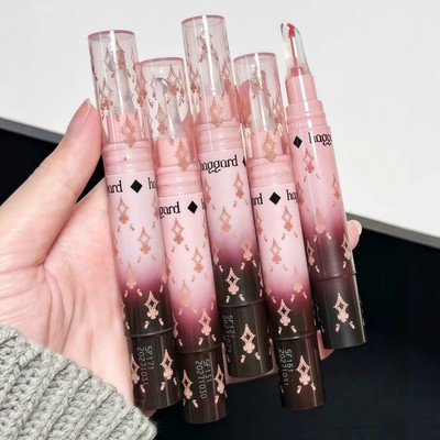 haggard精华水唇蜜口水色口红显白伪素颜纯欲镜面水光白开水唇釉