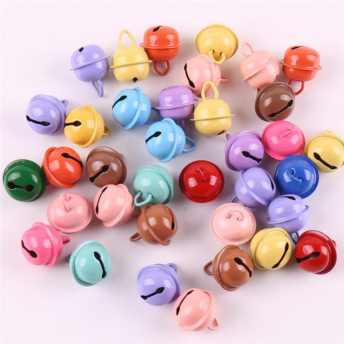 饰品配件材料彩色烤漆铃铛