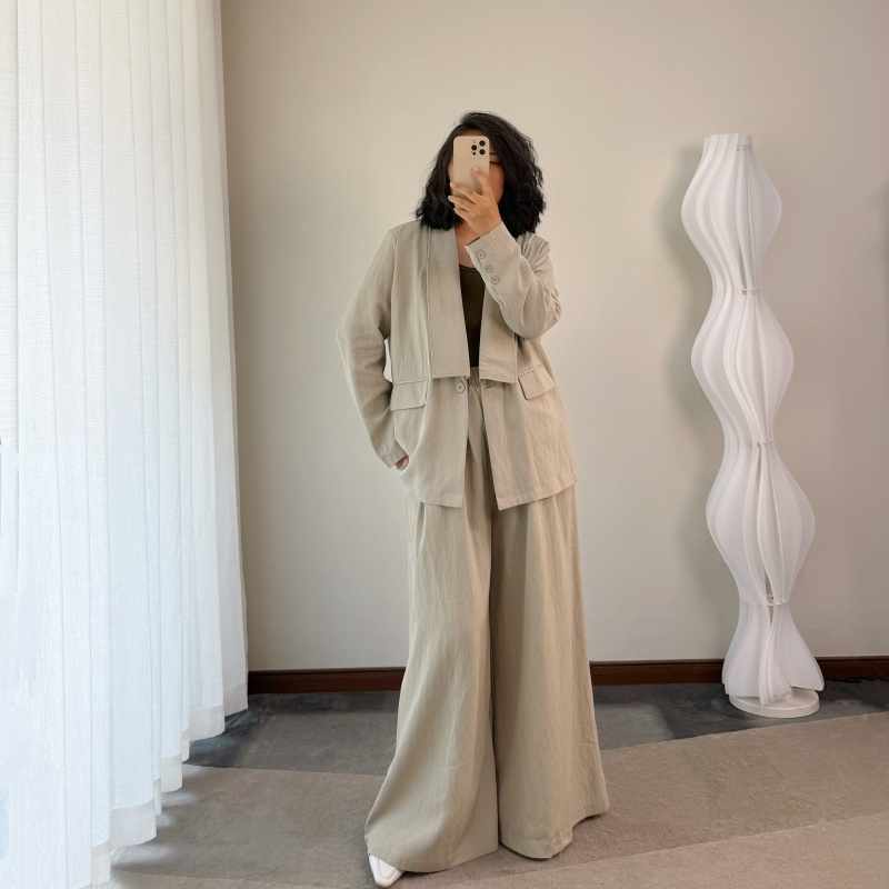 DARONG大荣简约风设计感西装套装