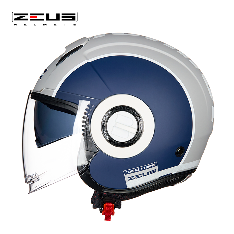 瑞狮电动车复古头盔男女四季通用摩托车半盔蓝牙接口机车3C认证