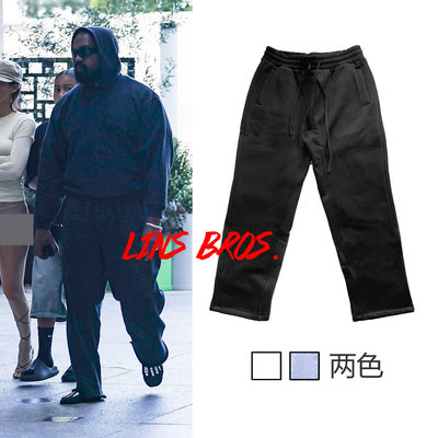 KANYE WEST同款椰子美式阔腿卫裤YEEZY高街Fog宽松秋冬侃爷新款