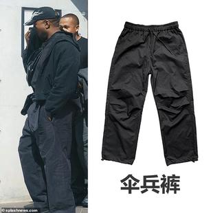 机能廓形街头性价比 潮牌风格 林氏兄弟 伞兵裤 高品质Kanye侃爷同款