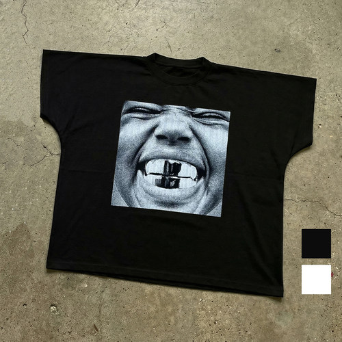 正确版高品质侃爷Ye Bully专辑人像Kanye短袖t恤纯棉直喷美式宽松