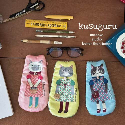 日本kusuguru蜜豆公主拉链袋