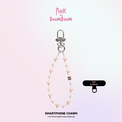 PinKBooM原创橘恋恋新款手机链高端水晶珠串高级感挂饰轻奢女