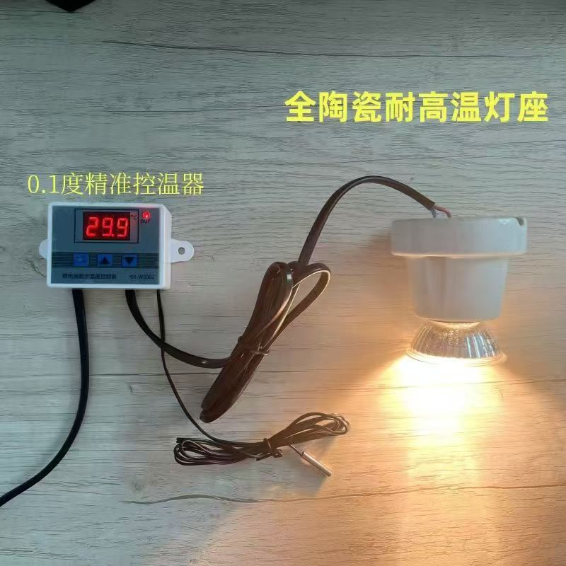 小鸡家禽宠物保温灯育雏保温照明阻燃防火自动恒温快速制热陶瓷