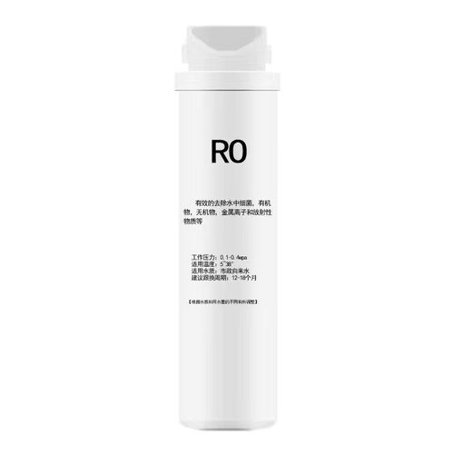 T400J400净水器滤芯一体卡接式滤芯家用反渗透直饮机