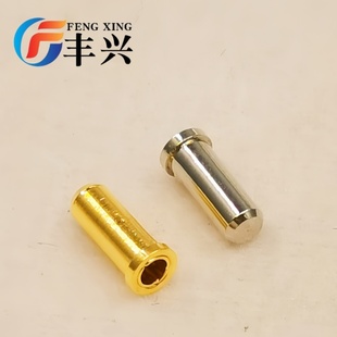 适配∮1.0mm公针插座七系气体传感器插座爪簧冠簧端子现货速发