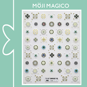 茉季 立体新工艺小图案美甲贴纸专为小指甲设计波西米亚风格 601