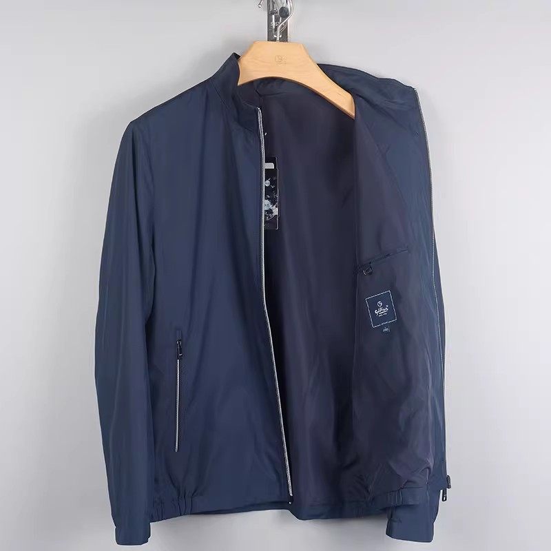 金利来男装 春季薄款三防面料立领休闲夹克外套MJS23111406