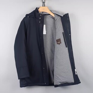 金利来男装外套 2024新款白鹅绒加厚纯羊绒羽绒服MDSGA2914023-95