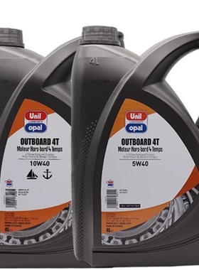 Unil Opal法国原装进口优益宝铃木4冲程船外机专用机油10W40