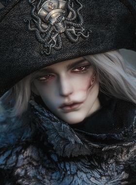 Dollzone海盗暗礁3分75叔体bjd全套裸娃dz三分男娃BJD娃娃单头