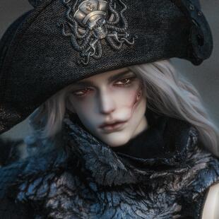 Dollzone海盗暗礁3分75叔体bjd全套裸娃dz三分男娃BJD娃娃单头