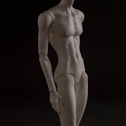 DollZone 45CM特四狗狗体BJD娃娃4分男体通贩DZ素体配体官方正版