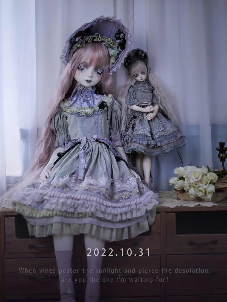 【完售展示】dollzone达莲娜碧翠丝小一分bjd娃娃女万圣节造型官