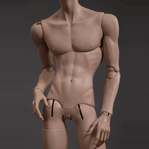 DollZone新75cm薄肌叔体BJD娃娃3分男体通贩DZ素体配体官方原创