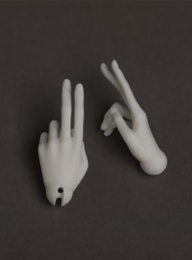 DollZone45CM特四狗狗男体4分BJD娃娃手型脚型高跟脚DZ原创配件