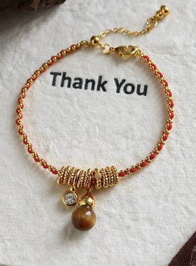 OF国潮【红绳】设计师款手链~4219