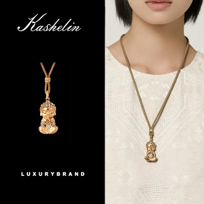 国潮【宝宝佛】新中式长款项链~8940【新年/春节/送礼】