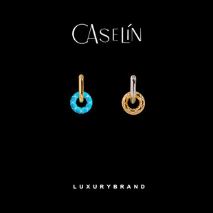 英【蓝色多瑙河】KS设计师款耳环~8917