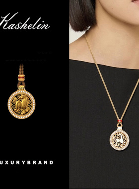 国潮【马上有钱】新中式长款项链~8939【新年/春节/送礼】