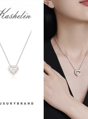 OF法【心有灵犀】KASHELI设计师款短款毛衣链~8842【春节/平安】