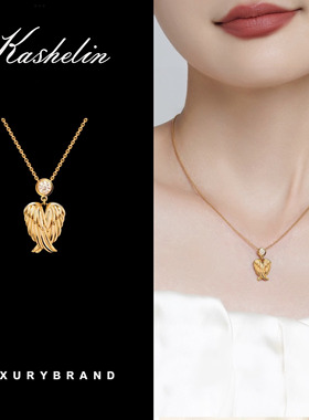 FX 英【天使之翼】OFINDX设计师款项链~9072