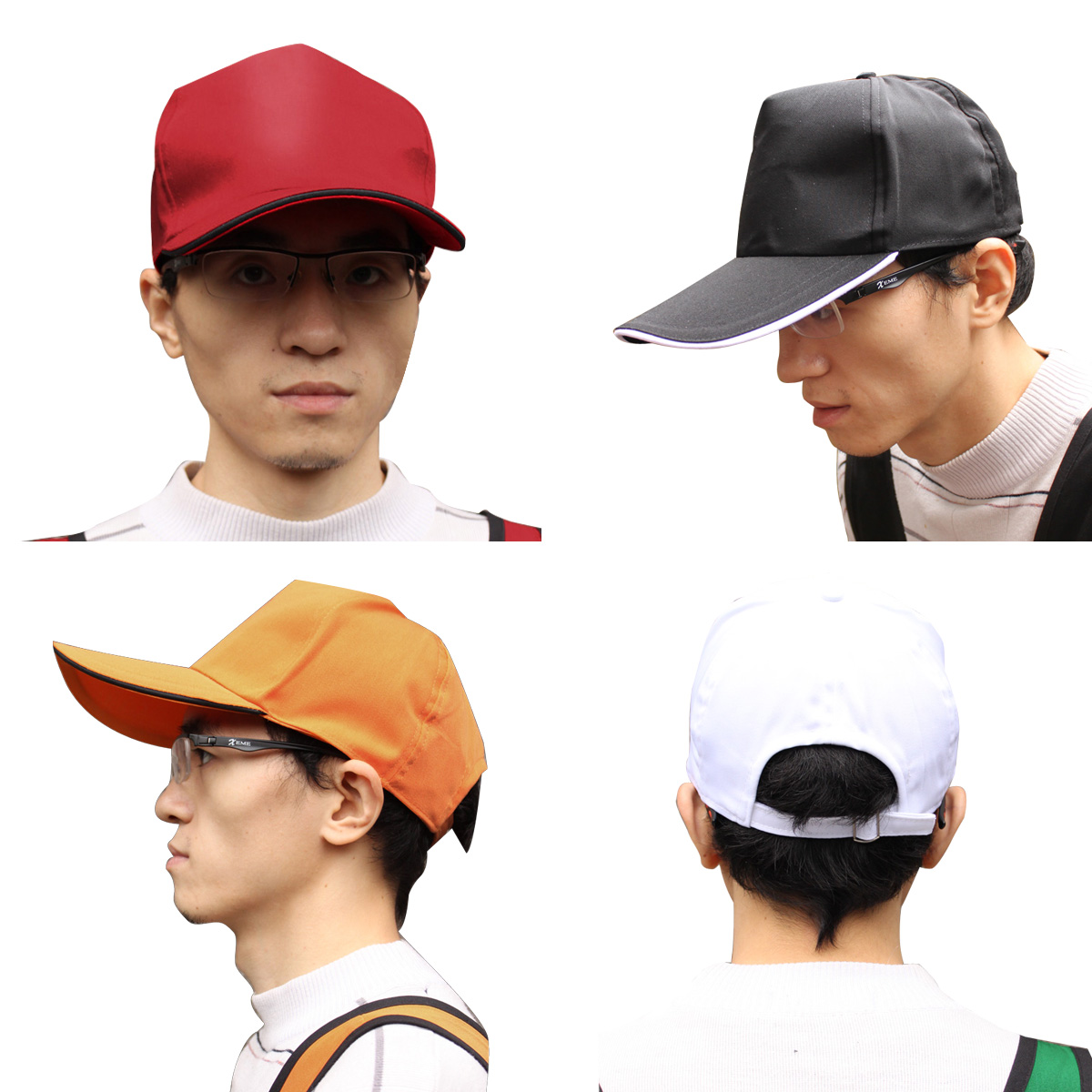 男女款鸭舌帽奶茶店酒店餐厅蛋糕房饭店车间工厂宣传帽工作服帽子