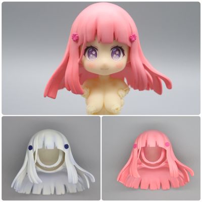 前后可拆头发gsc粘土人通用现货