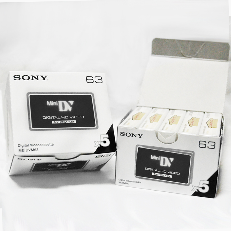 【专柜正品】索尼Sony DVM-63HD高清HDV DV磁带高清摄像机dv带