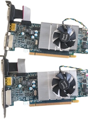 AMD HD6570 HD7570  1GB DDR3小机箱刀卡全高半高电脑显卡