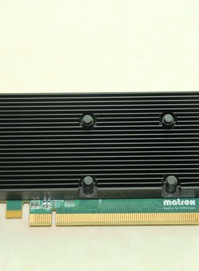 matrox M9138 LP PCIe x16 迈创M9138-E1024LAF 1024MB显卡