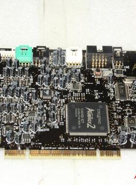 创新7.1声卡SB0350 彩口Audigy2  K歌 混音 支持WIN7