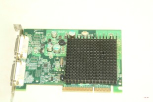 原装拆机Matrox MGI P65-MDDA8X64F AGP 双DVI 专业显卡