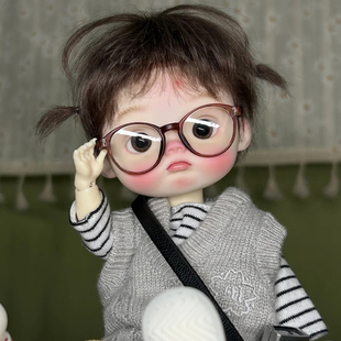 bjd娃娃bjd正娃娃小6分大头点妹bjd素体sd娃娃bjd人偶娃生日成品