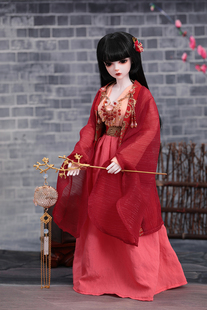 BJD SD 娃衣 古风 四分裙子套装