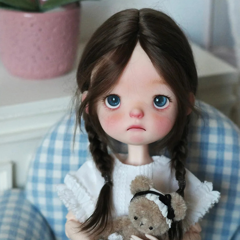 bjd6分娃娃bjd正版娃娃6分特体小P娃娃bjd素体娃娃bjd人偶娃娃萌