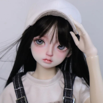 bjd娃娃sd娃4分女娃lust 葱bjd小葱气质正版素体关节人偶娃娃化妆