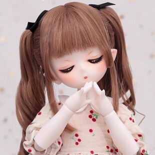 bjd娃娃二次元正版4分熊妹眠眼熊体女娃四分bjd素体sd娃娃bjd人偶