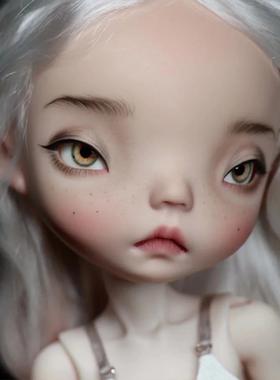 bjd娃娃6分 特体 娜娜sd娃娃bjd素体树脂裸娃化妆 礼物