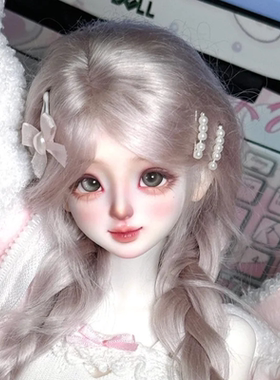 bjd娃娃bjd四分bjd正版娃娃4分女娃黛儿bjd素体bjd人偶sd娃娃礼物