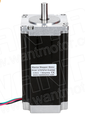 万泰电机 57混合式步进电机 WT57STH115-4204A 115MM 3NM 4.2A