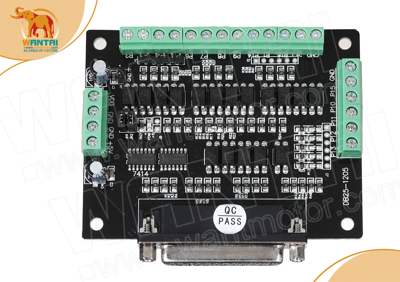 万泰！接口板现货！TB2520 6axis breakout board