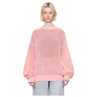 女 MSGM 橙色套染针织衫 女开衫 上衣百搭外套针织开衫